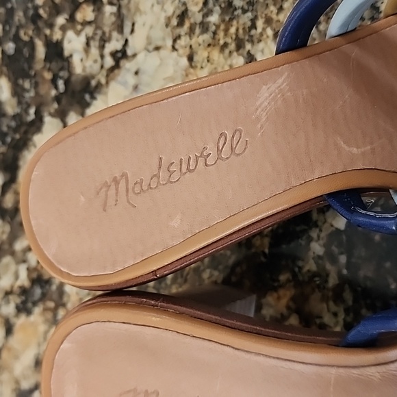 Madewell Multicolor Strappy Heels - Picture 2 of 4